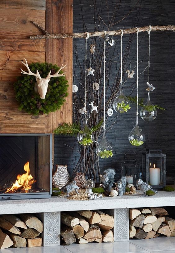 52 top idées de décorations de Noël intérieur 9