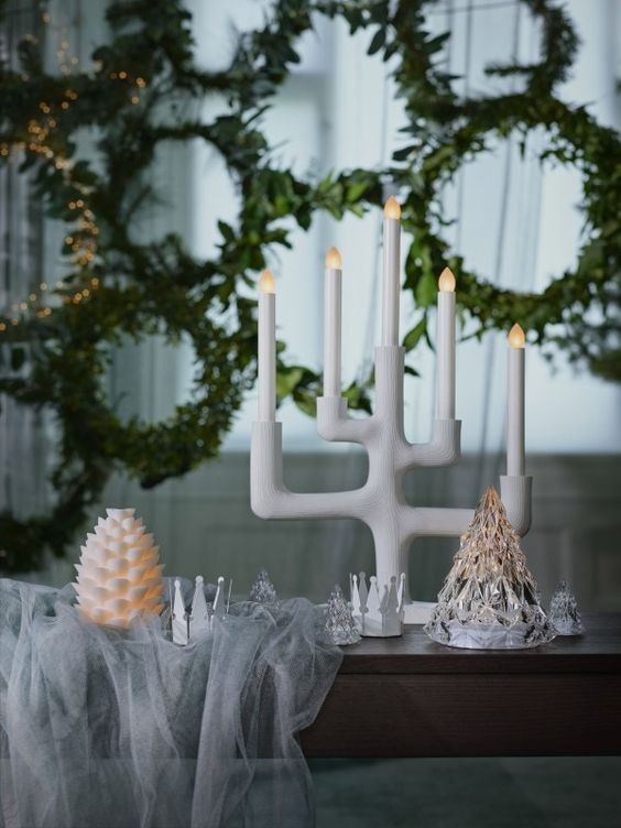 52 top idées de décorations de Noël intérieur 32