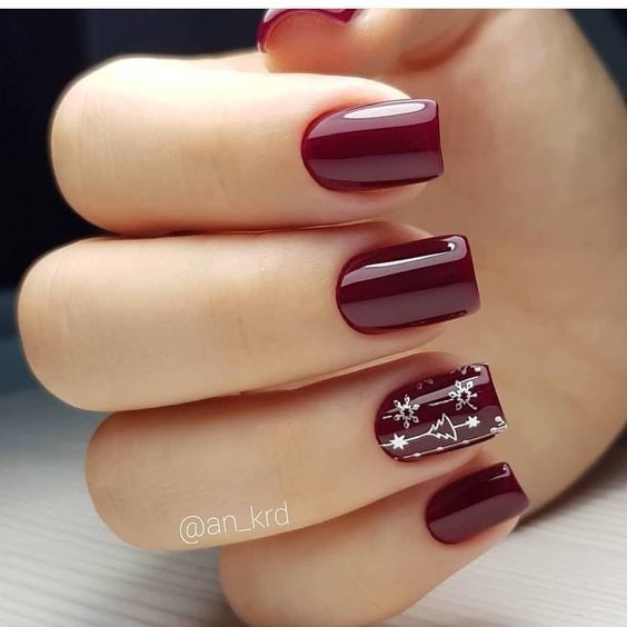 53 Nail art de Noël pour une manucure de fêtes réussie 5