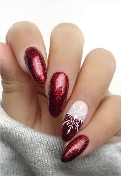 53 Nail art de Noël pour une manucure de fêtes réussie 49