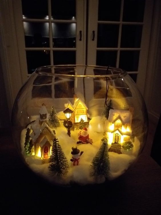 21 Déco de Noël à faire dans un bocal en verre 6