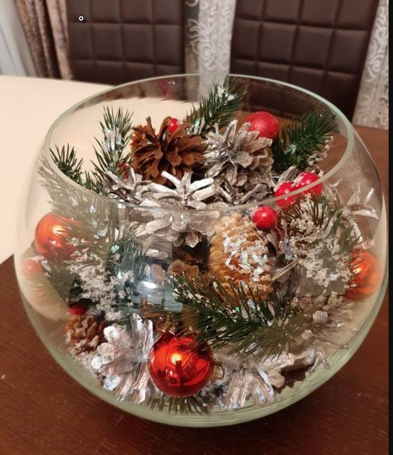 21 Déco de Noël à faire dans un bocal en verre 7