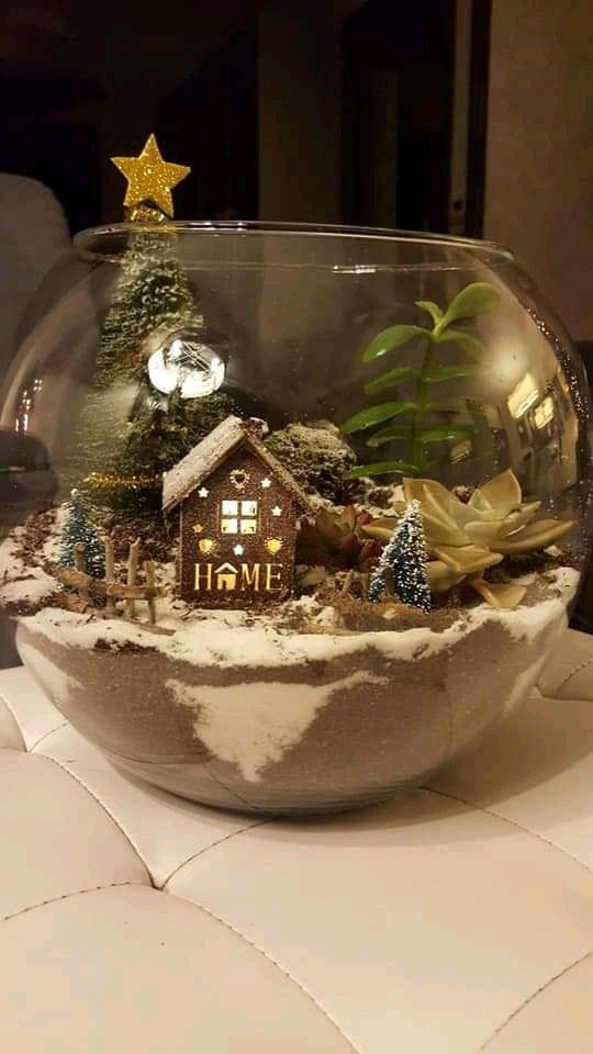 21 Déco de Noël à faire dans un bocal en verre 8