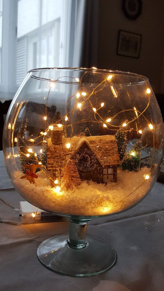 21 Déco de Noël à faire dans un bocal en verre 10