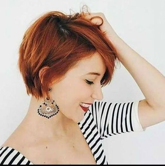 40 styles de coupes courtes pour femme aux cheveux fins 38