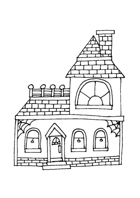 48 Coloriages Maison Gratuits à Imprimer 7