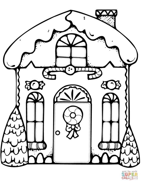 48 Coloriages Maison Gratuits à Imprimer 18