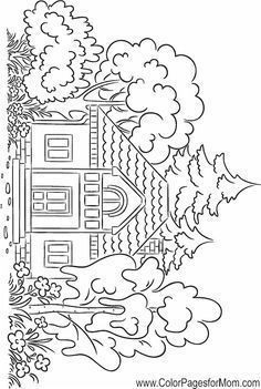 48 Coloriages Maison Gratuits à Imprimer 25