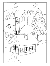 48 Coloriages Maison Gratuits à Imprimer 34