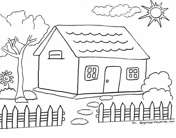 48 Coloriages Maison Gratuits à Imprimer 44