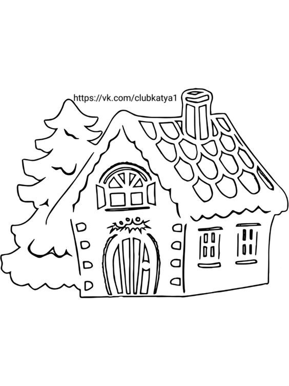 48 Coloriages Maison Gratuits à Imprimer 46