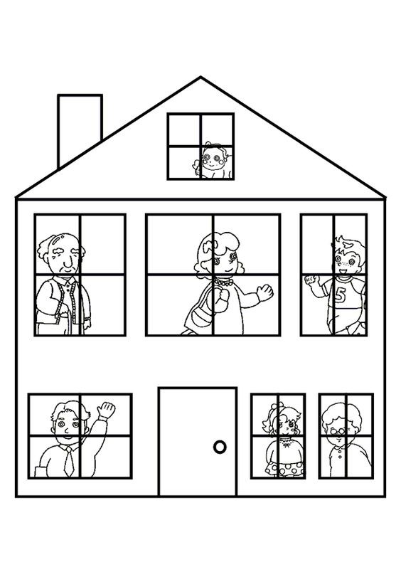 48 Coloriages Maison Gratuits à Imprimer 47