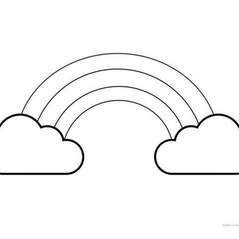 44 Coloriages Arc En Ciel Gratuits A Imprimer 3