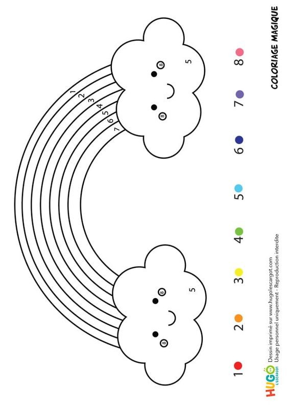 44 Coloriages Arc En Ciel Gratuits A Imprimer 31