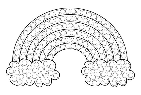 44 Coloriages Arc En Ciel Gratuits A Imprimer 42