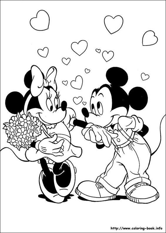 53 Coloriages Minnie Gratuits à Imprimer 25