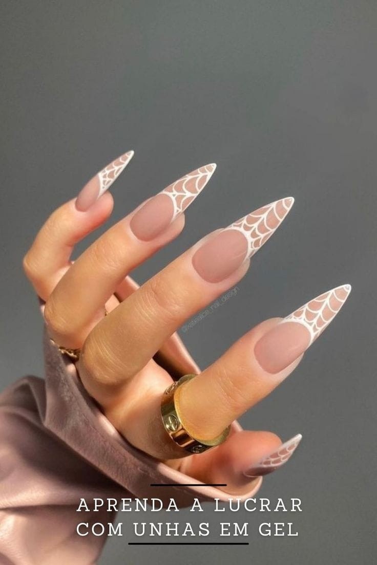 54 idées amusantes et effrayante d'ongles pour la fête d'Halloween 27