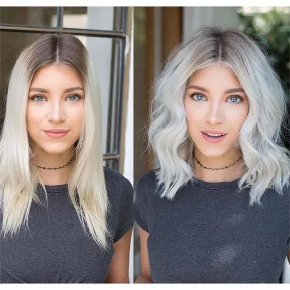 52 colorations cheveux patine avant après 25