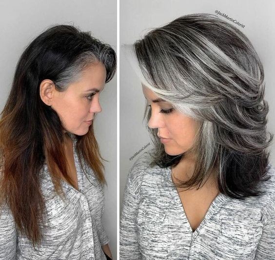 17 idées de colorations grises pour sublimer vos cheveux 1