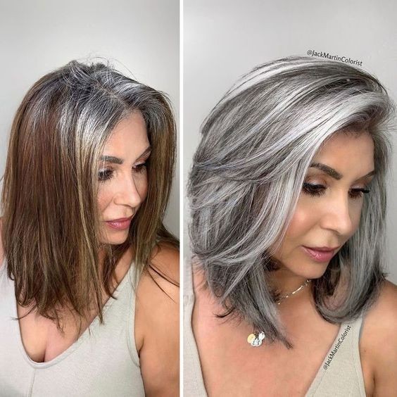 17 idées de colorations grises pour sublimer vos cheveux 1