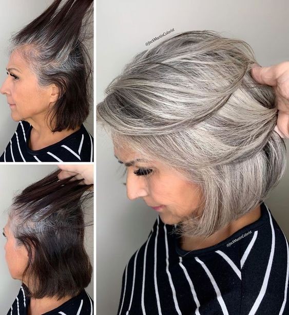 17 idées de colorations grises pour sublimer vos cheveux 1