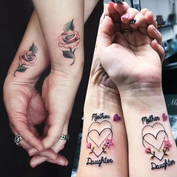 25 petits tatouages sœurs pour célébrer votre lien spécial 32