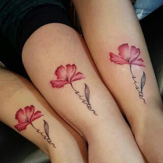 25 petits tatouages sœurs pour célébrer votre lien spécial 40