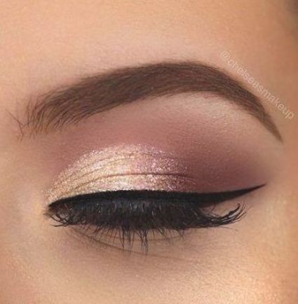 32 maquillages de mariée pour les yeux marrons 10