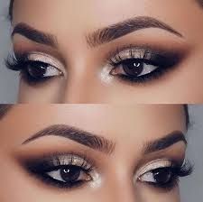 32 maquillages de mariée pour les yeux marrons 22