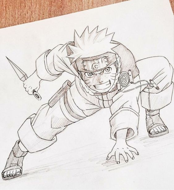 Apprendre le dessin manga Naruto 39