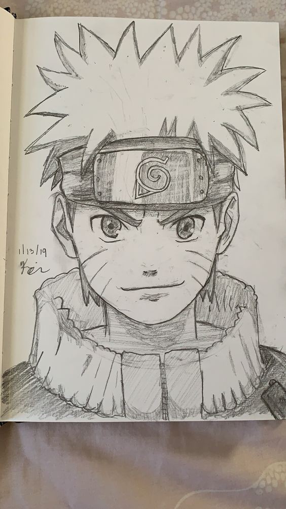 Apprendre le dessin manga Naruto 12