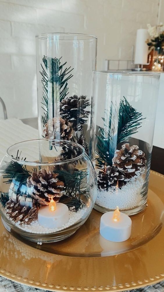 9 Déco de Noël avec des bocaux en verre 5