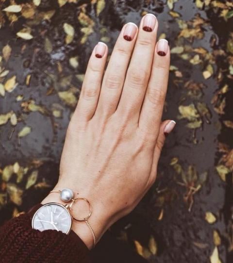 17 nails art minimalistes pour des ongles courts 51