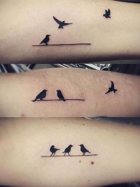 25 petits tatouages sœurs pour célébrer votre lien spécial 1