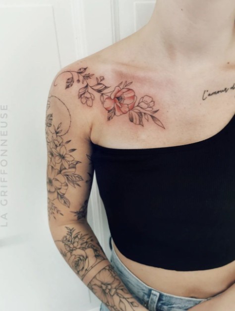 30 beaux tatouages ???mandala de bras pour femme 20