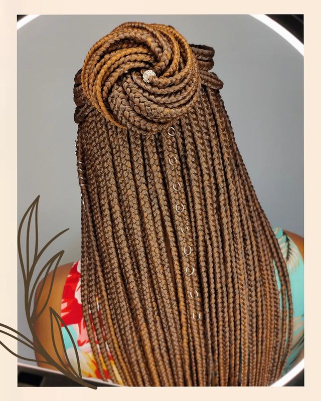 40 Box Braids Incontournables Pour Libérer Votre Déesse Intérieure en 2023 34