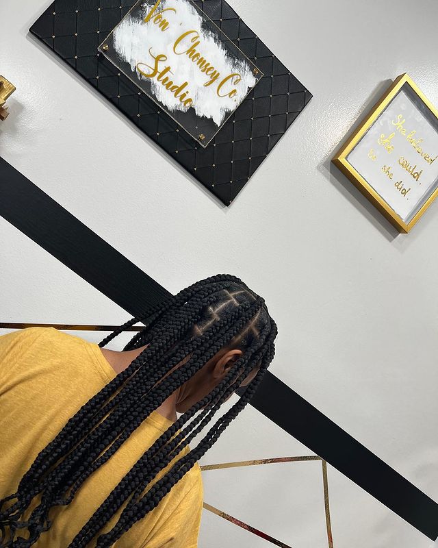 40 Box Braids Incontournables Pour Libérer Votre Déesse Intérieure en 2023 37