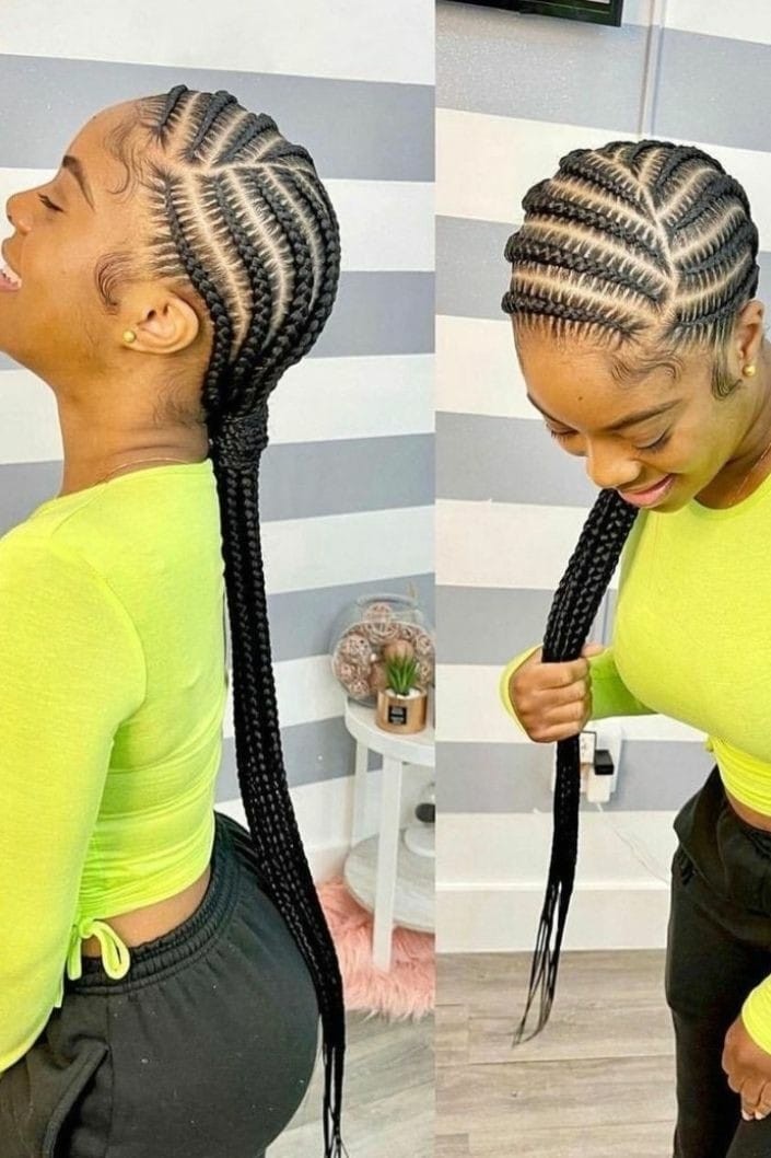 80 Idées de Tresses Africaines Qui Rendent Une Femme Irrésistible ! 33