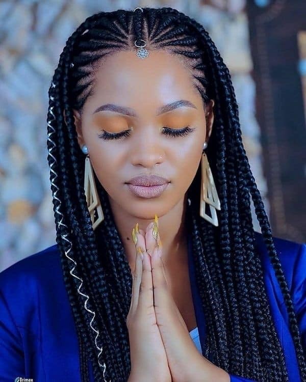 80 Idées de Tresses Africaines Qui Rendent Une Femme Irrésistible ! 58