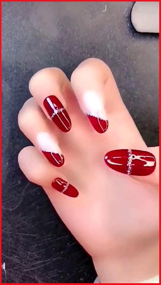 23 façons de porter le rouge sur vos ongles 6