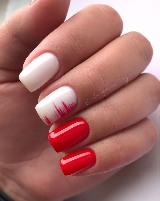 23 façons de porter le rouge sur vos ongles 15