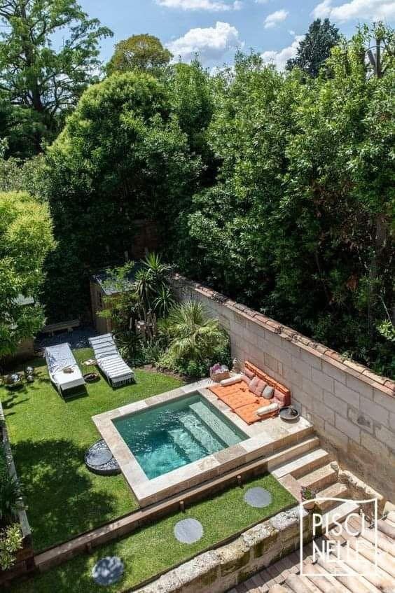 29 idées de petites piscines à construire à la maison 15