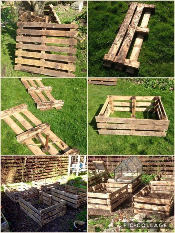 Potager en palette : 41 exemples de fabrications réussies pour t'inspirer 32