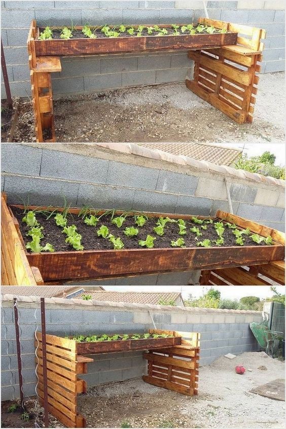 Potager en palette : 41 exemples de fabrications réussies pour t'inspirer 34