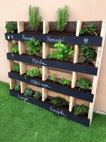 Potager en palette : 41 exemples de fabrications réussies pour t'inspirer 5