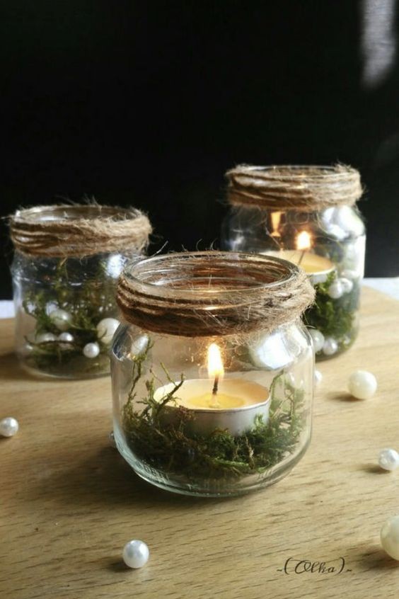 10 déco de mariage diy avec des bougies 9