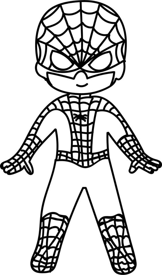 19 top idées de Coloriage Spiderman Gratuit à imprimer 15