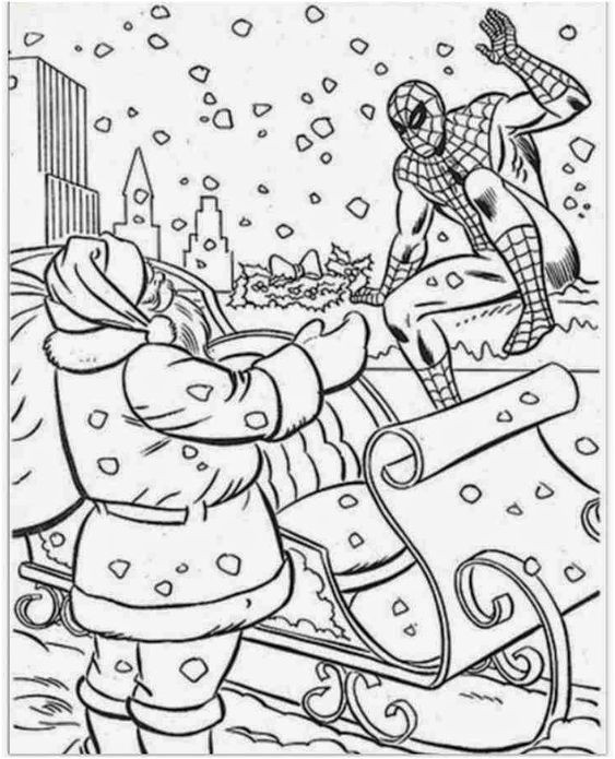 19 top idées de Coloriage Spiderman Gratuit à imprimer 5