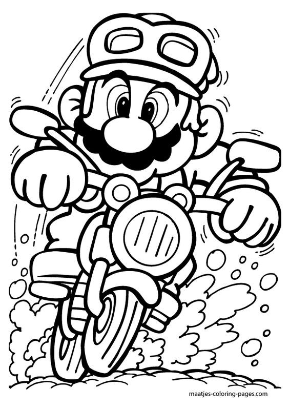 22 top idées de Coloriages Mario Gratuits à imprimer 13