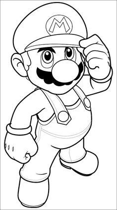 22 top idées de Coloriages Mario Gratuits à imprimer 5